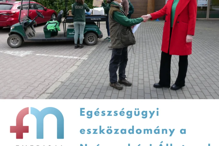 Az F MEDICAL Magánklinika adománya a Nyíregyházi Állatpark részére 