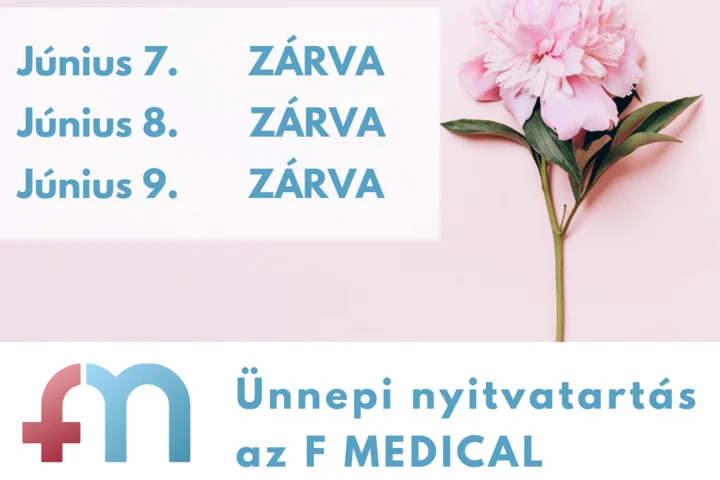 Ünnepi nyitva tartás az F MEDICAL Magánklinikán